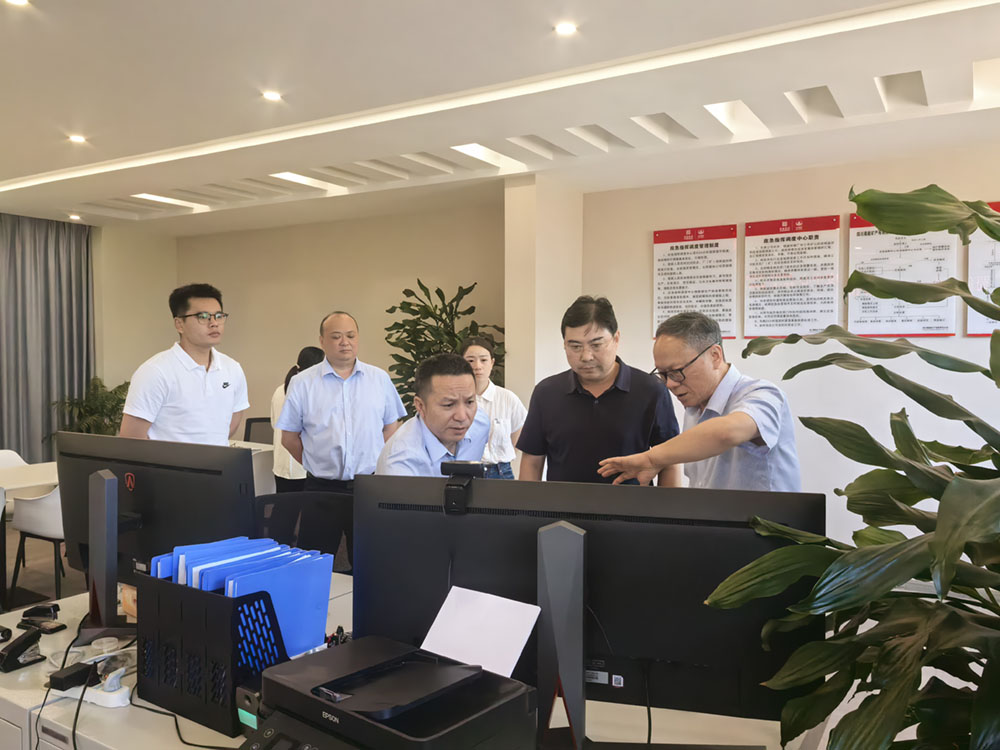 蜀道矿业集团党委委员、纪委书记毛发帅一行到蜀能矿产、蜀宏矿业开展调研督导